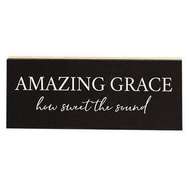 Amazing Grace Shelf Sitter 10 x 4 - The Fox Decor